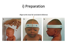 Load image into Gallery viewer, Elastic Measuring Band (V 2.0) for Craniometer - Baby Flat Head Measurement Tools (Pack of 10pc)
